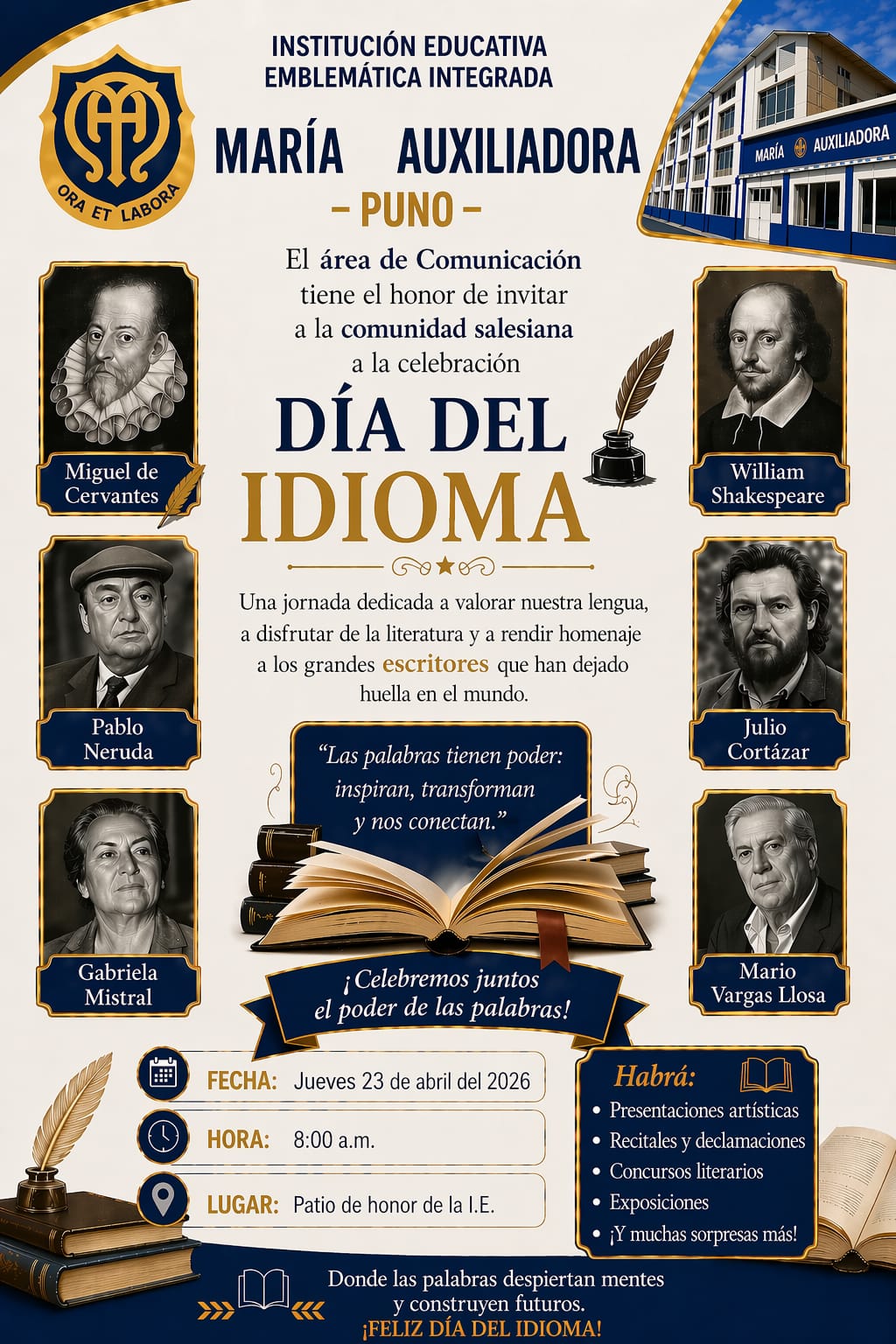 ¡Celebremos la grandeza de nuestra lengua en el Día del Idioma!